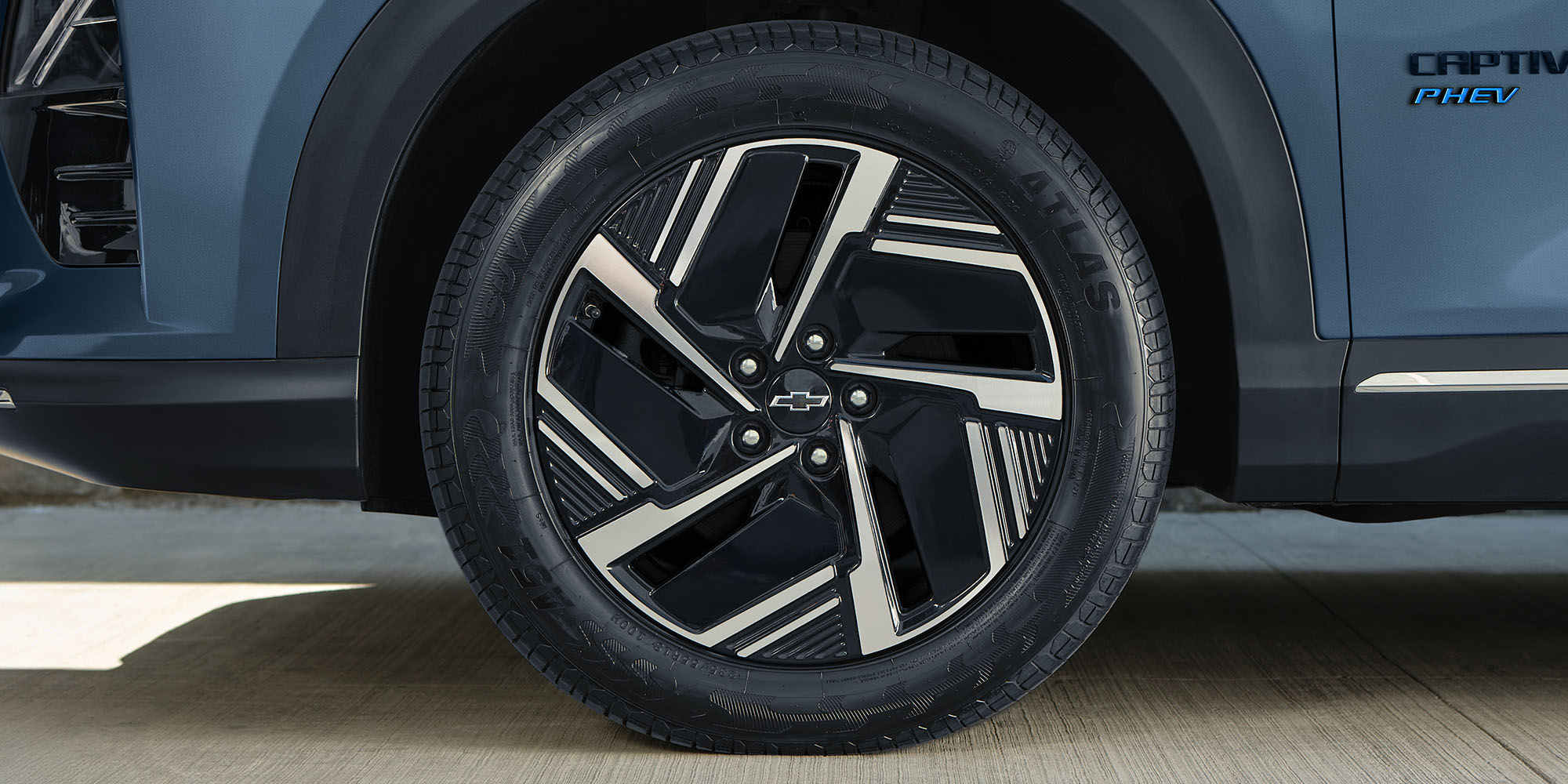 Llanta en aluminio bitono Chevrolet Captiva Híbrida