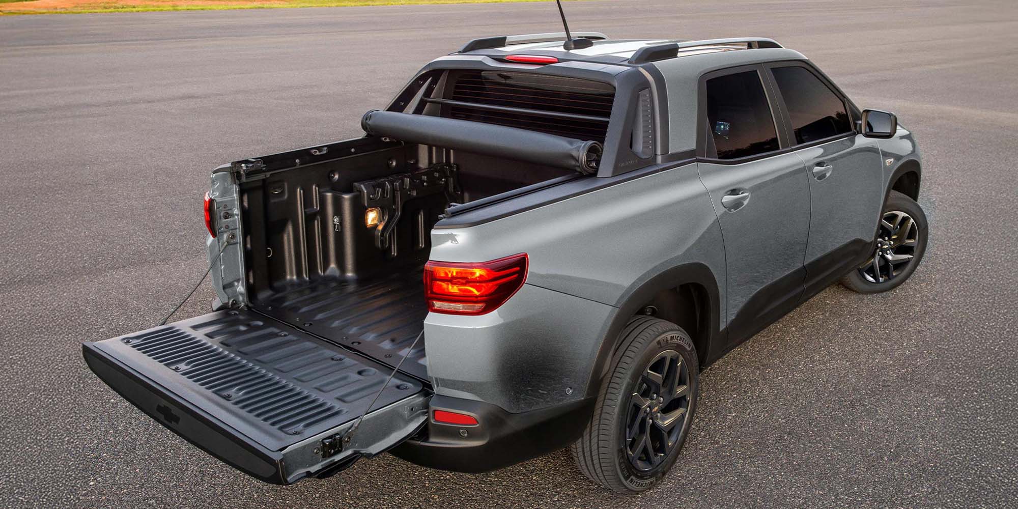 Caja de carga abierta de la Chevrolet Montana