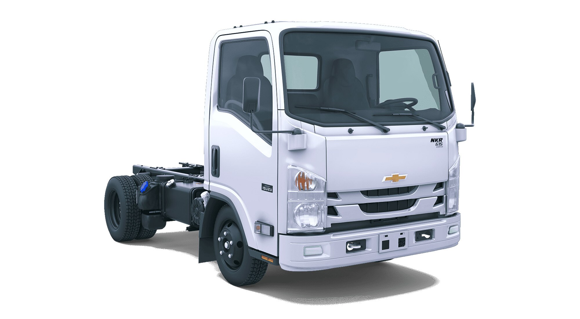 Camión Chevrolet NKR 615 chasis cabina para carga ligera