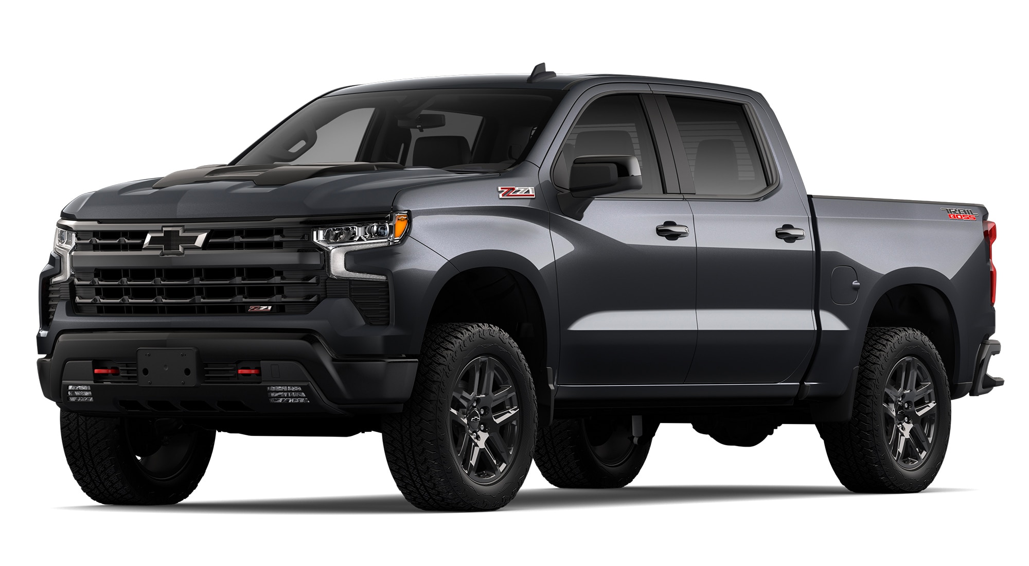 Chevrolet Silverado Z71 TRAILBOSS, Gris Oscuro Metalico
