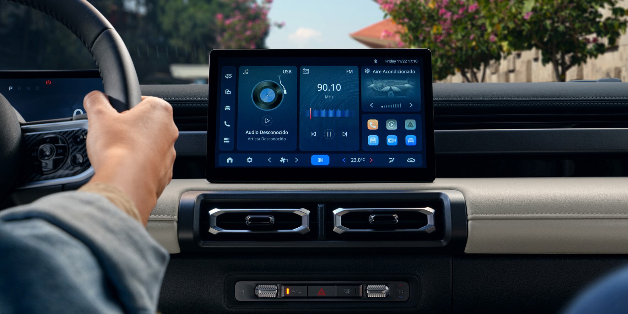 Pantalla interior multimedia Spark EUV