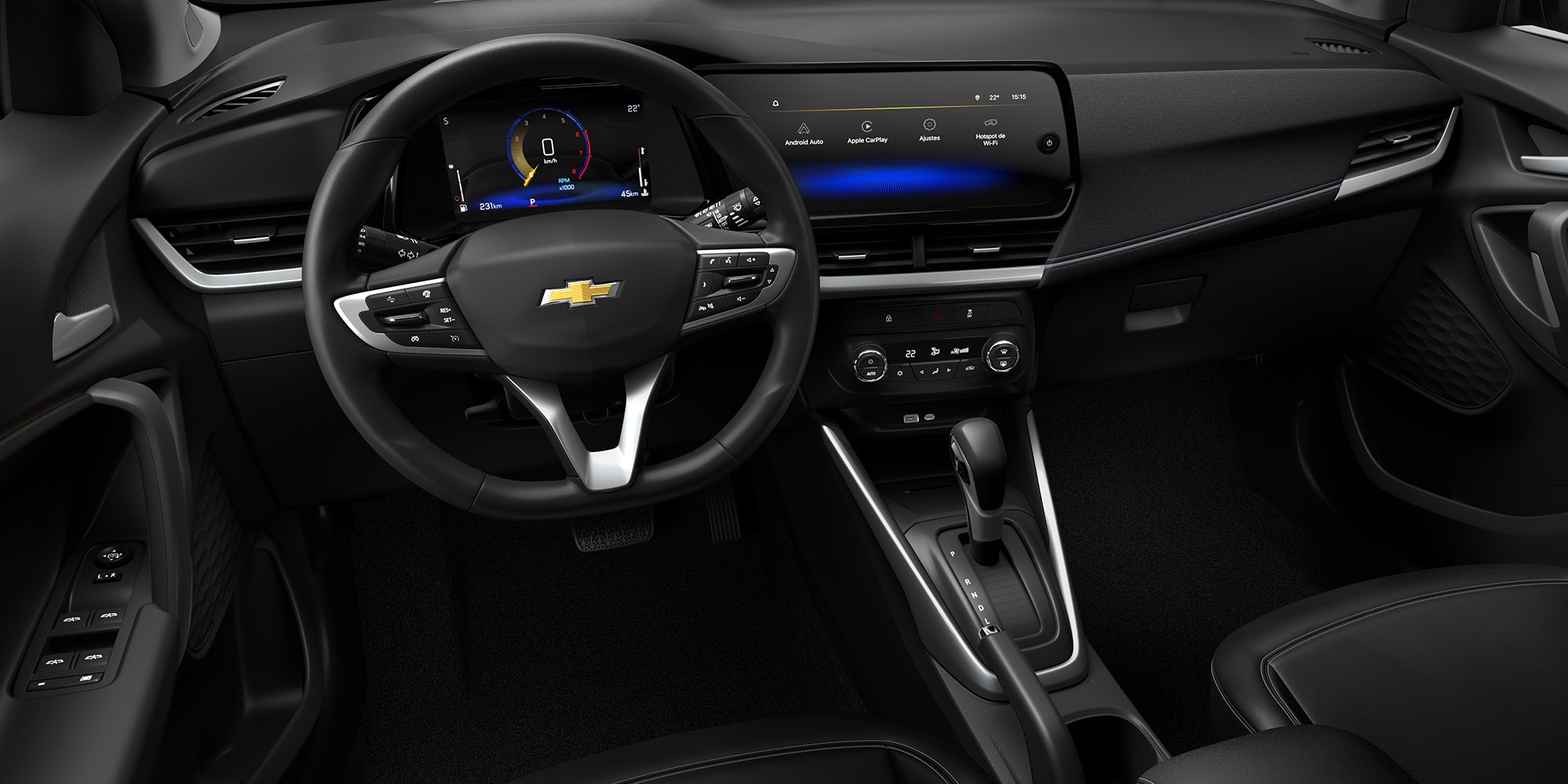 volante ergonómico con tecnología integrada