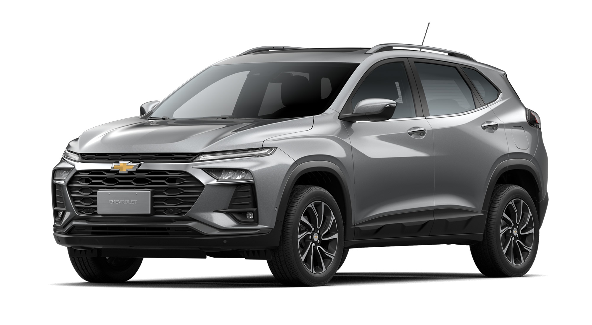 Chevrolet Tracker Premier en plata oscuro metálico