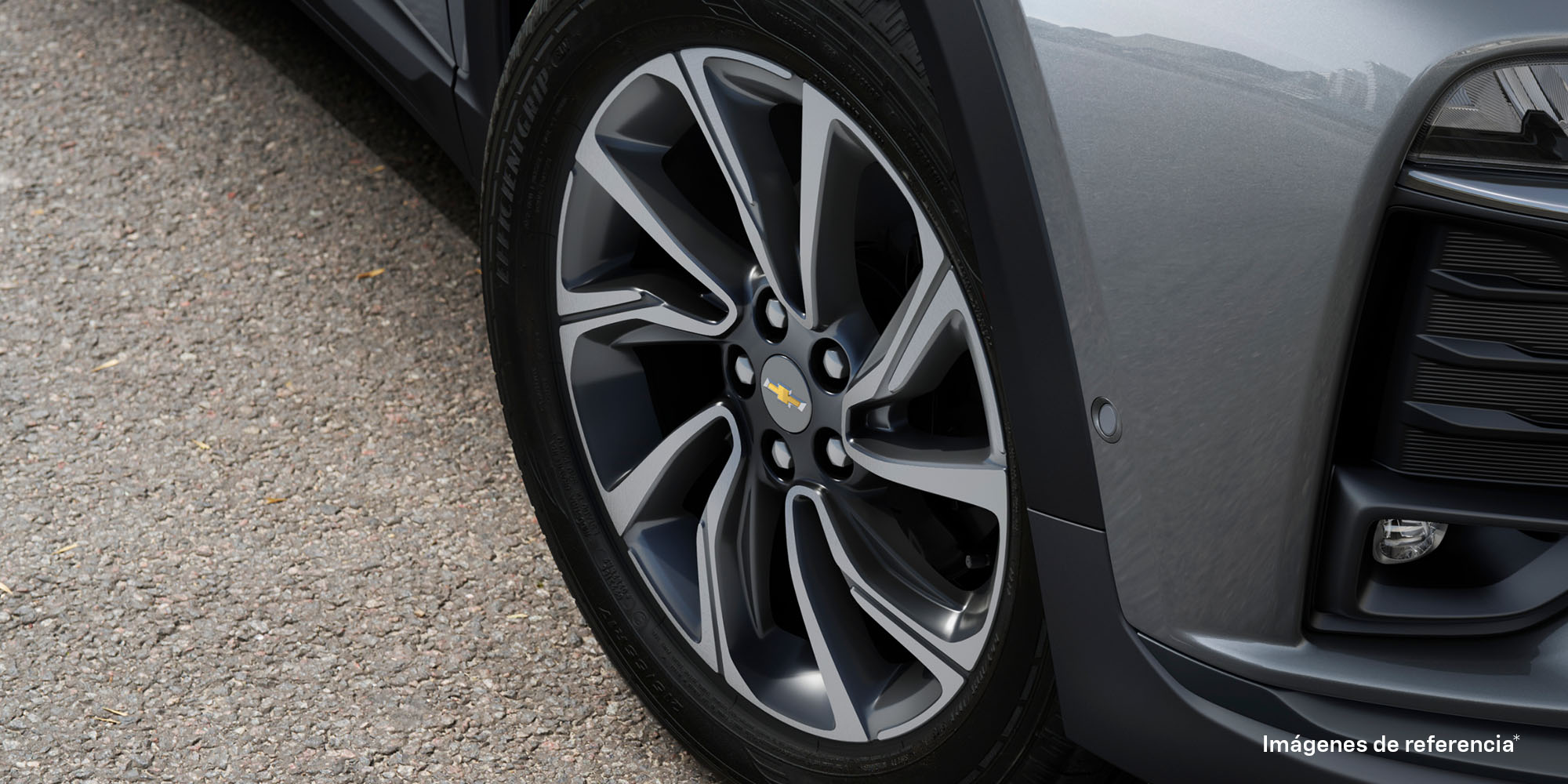 Llantas de aluminio de la Chevrolet Tracker 2026