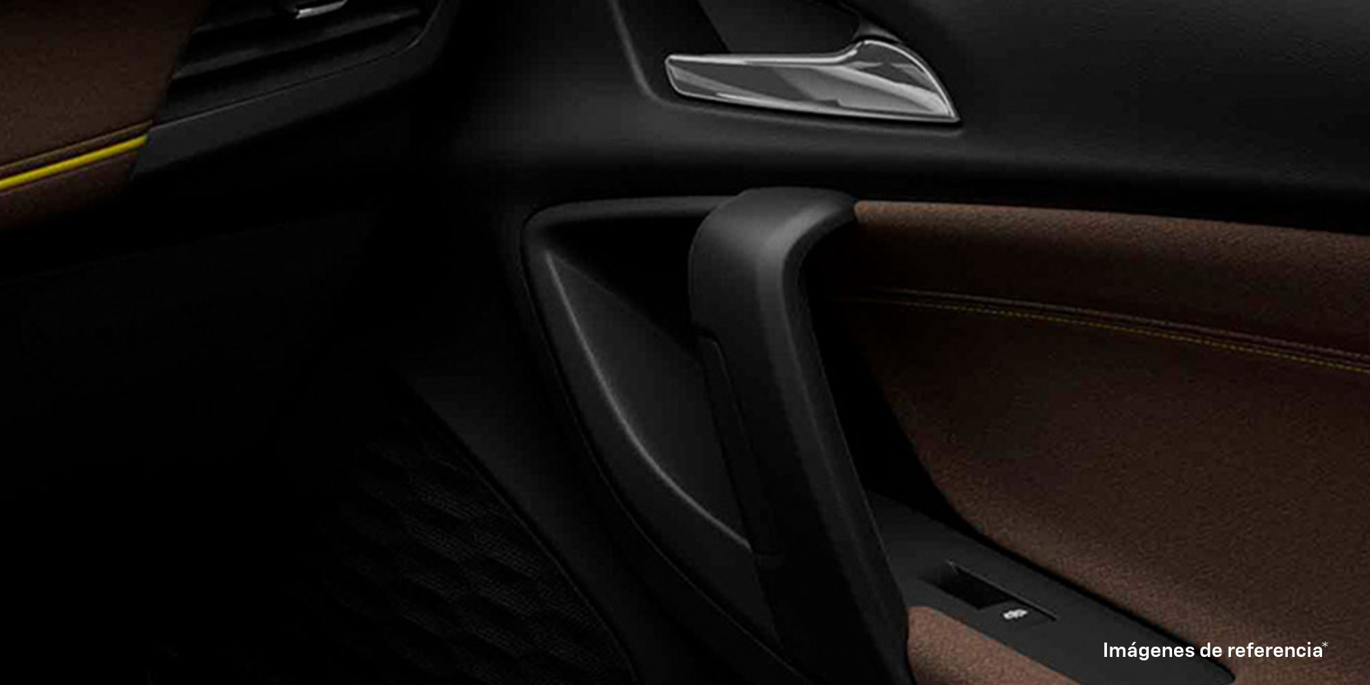 Acabado interior puerta de la Chevrolet Tracker 2026